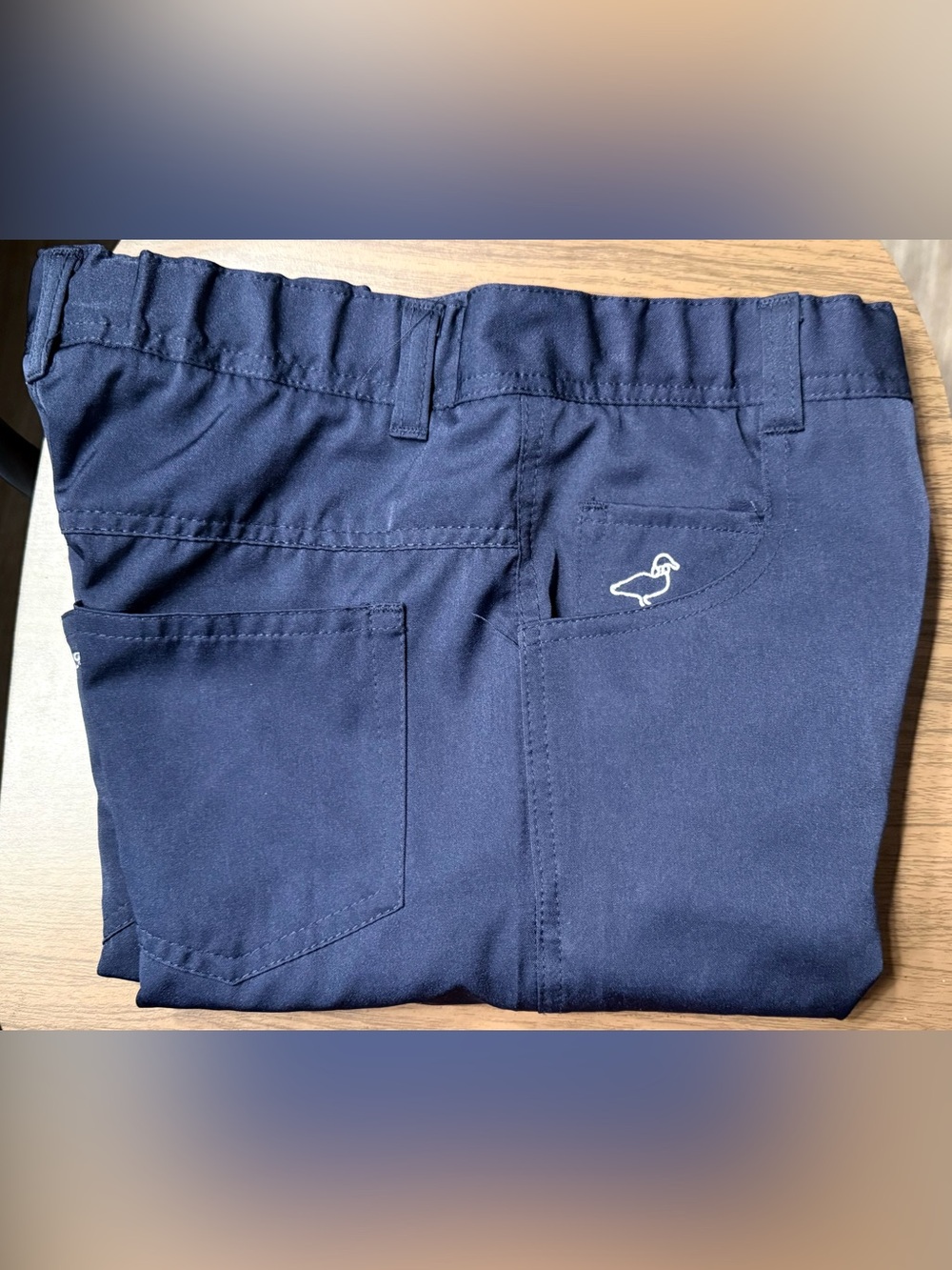 Properly Tied Boys Navy Pants Performance Lightweight Adjustable Waist NWOT